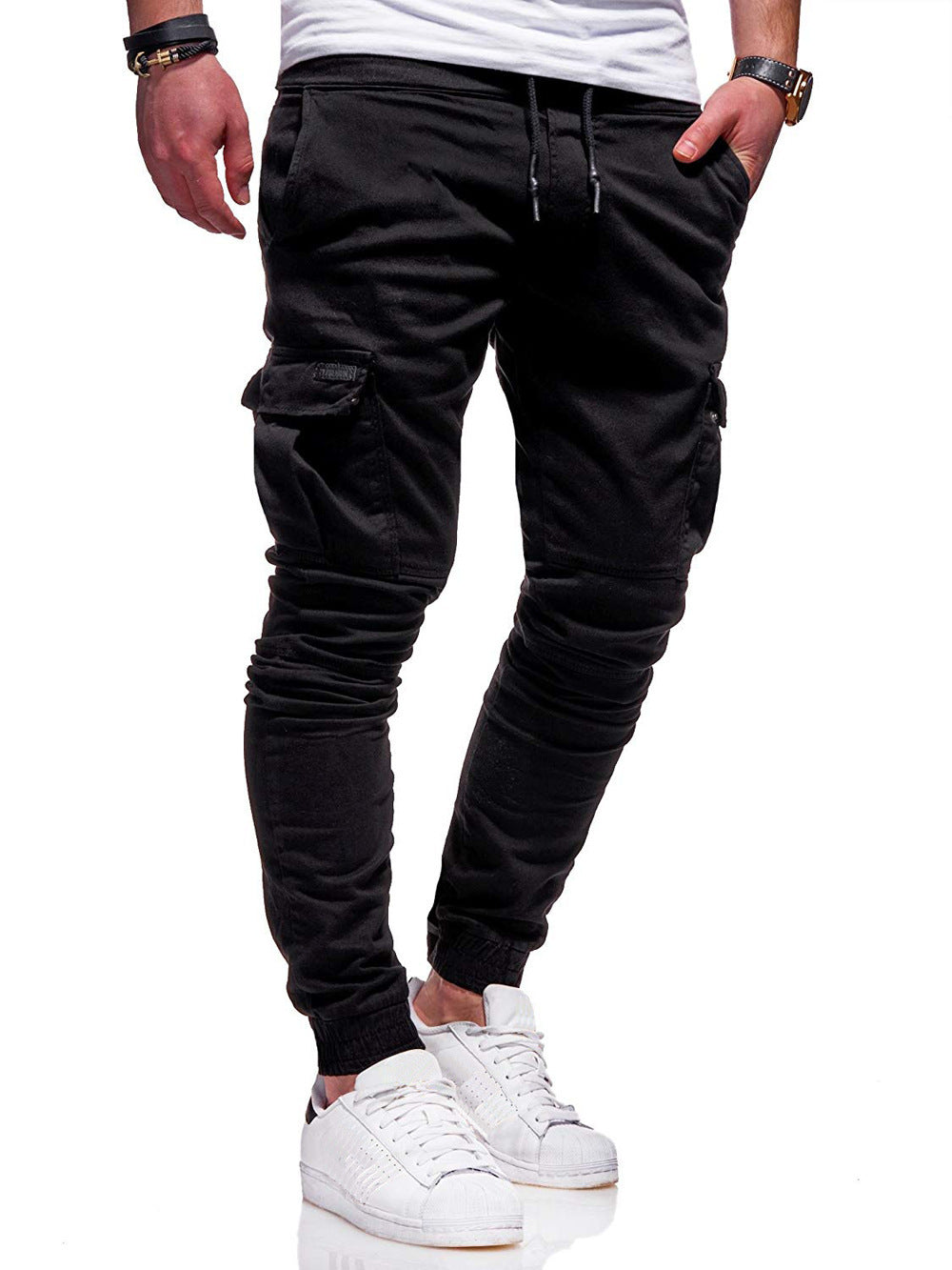 Solid Color Men's Joggers