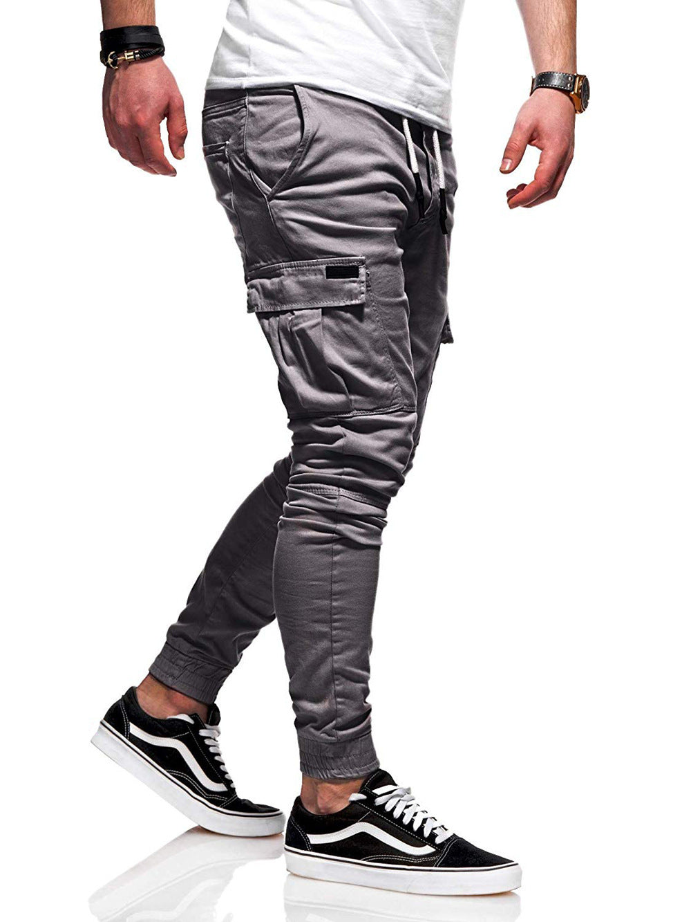 Solid Color Men's Joggers