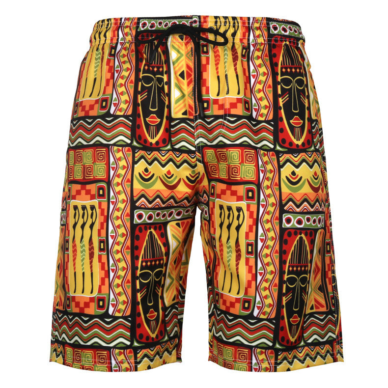 Mens Printed Swimming Trunks