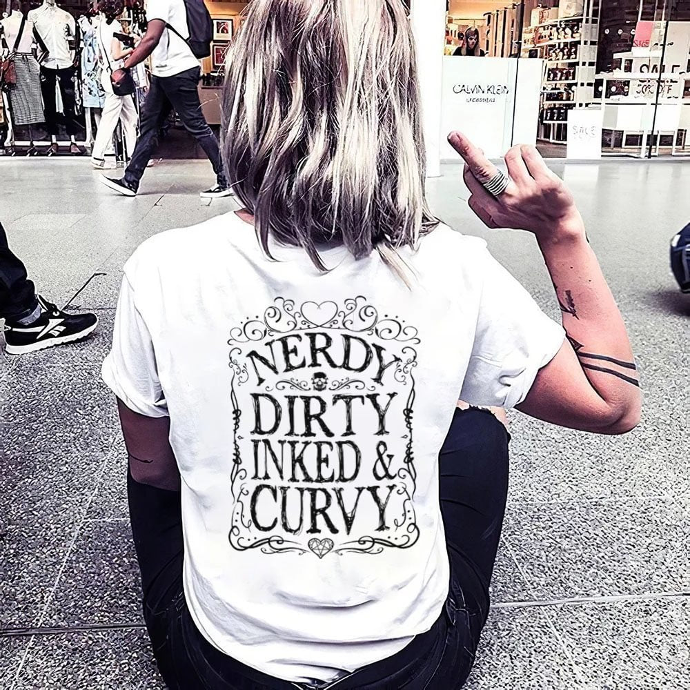 Nerdy Dirty & Curvy Tshirt