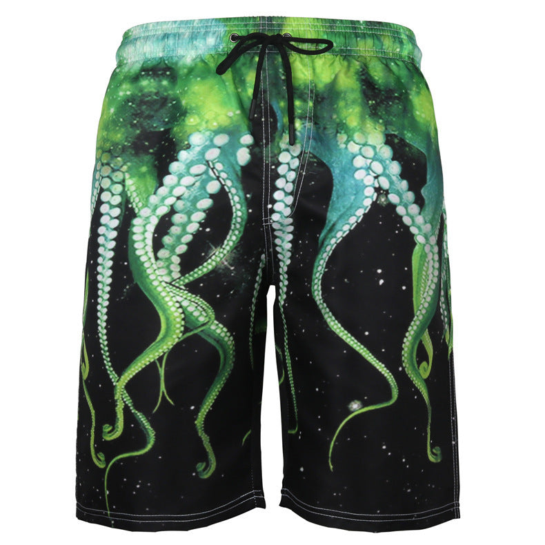 Mens Printed Swimming Trunks