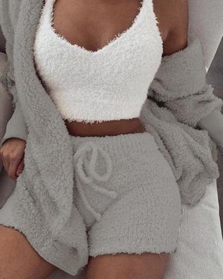 Crop Top PJ Set