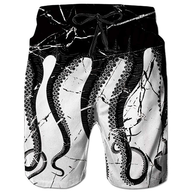 Mens Printed Swimming Trunks