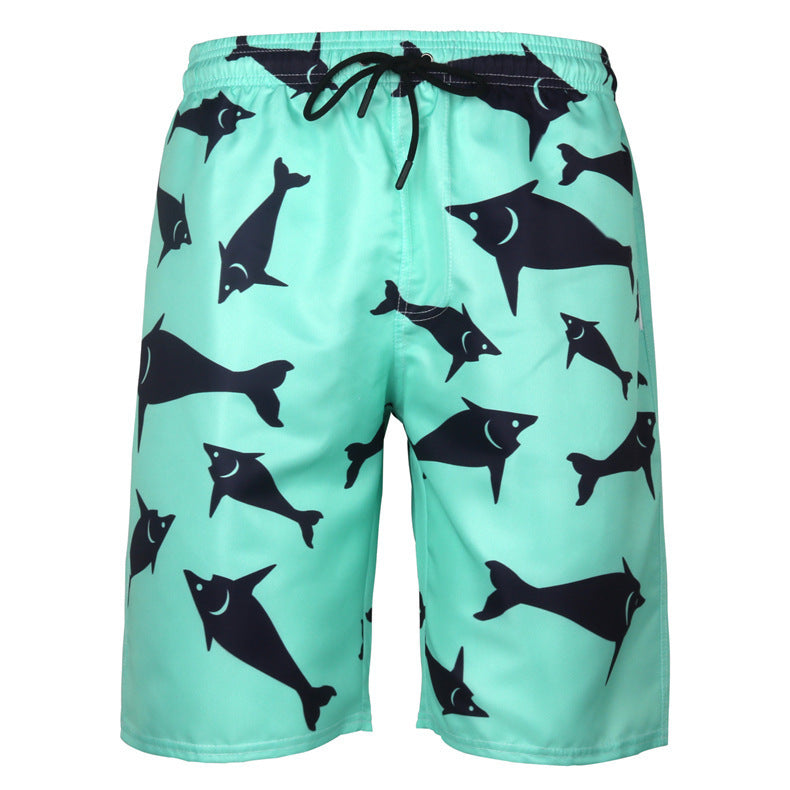 Mens Printed Swimming Trunks