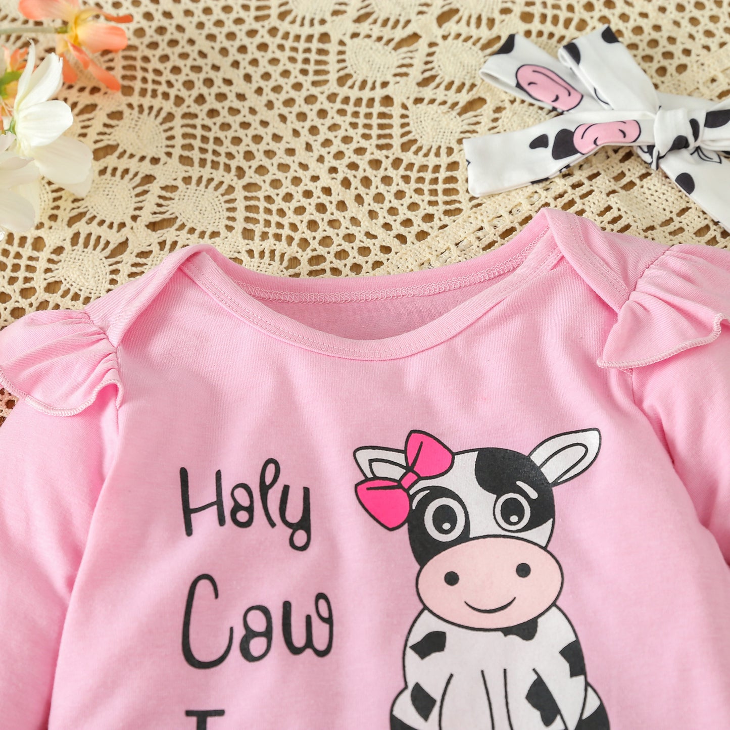 Holy Cow Long Sleeve Set