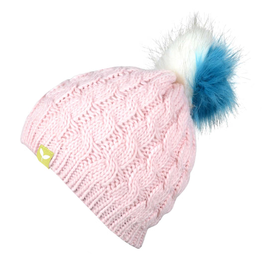 Kids Fleece Lined Snow Bunny Beanie