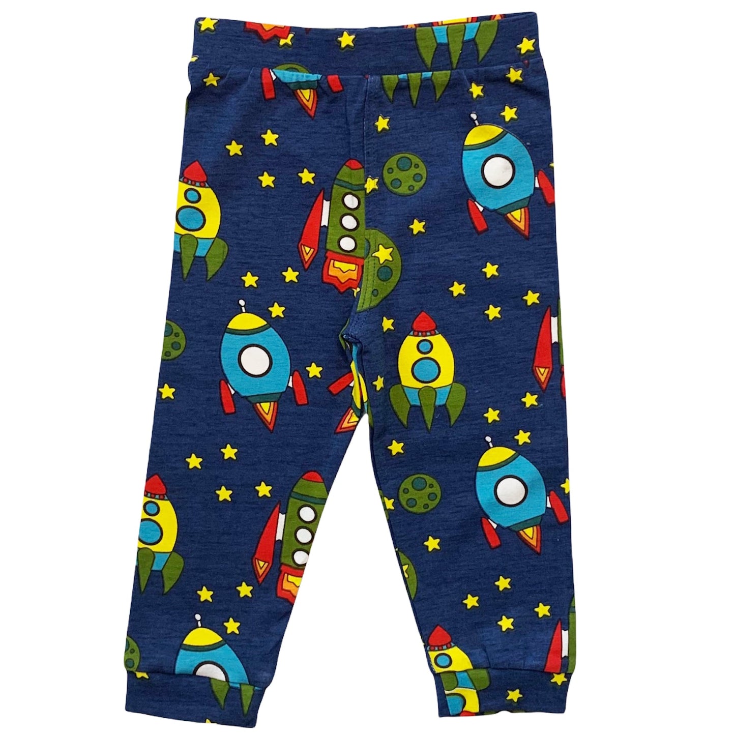 Boys Layette Space Ship Onesie Pants Cap 3pc Gift Set