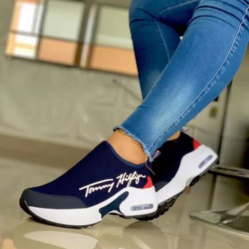 Casual Breathable Ladies Walking Sneakers