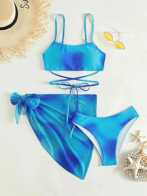 Serena three piece swimsuit