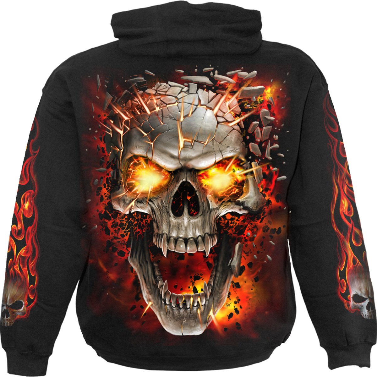 SKULL BLAST - Kids Hoody Black