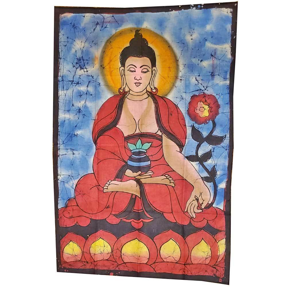 Buddha Calling the Earth to Witness Mudra Enlightenment Double Sided