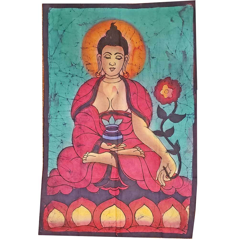 Buddha Calling the Earth to Witness Mudra Enlightenment Double Sided