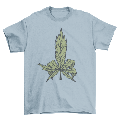 Cannabis Middle Finger Up Tee