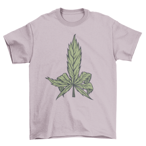 Cannabis Middle Finger Up Tee