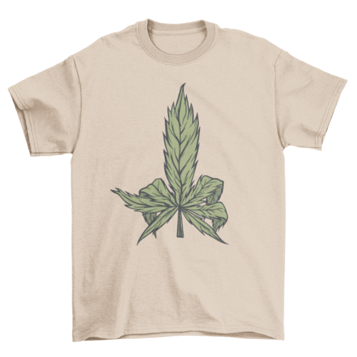 Cannabis Middle Finger Up Tee