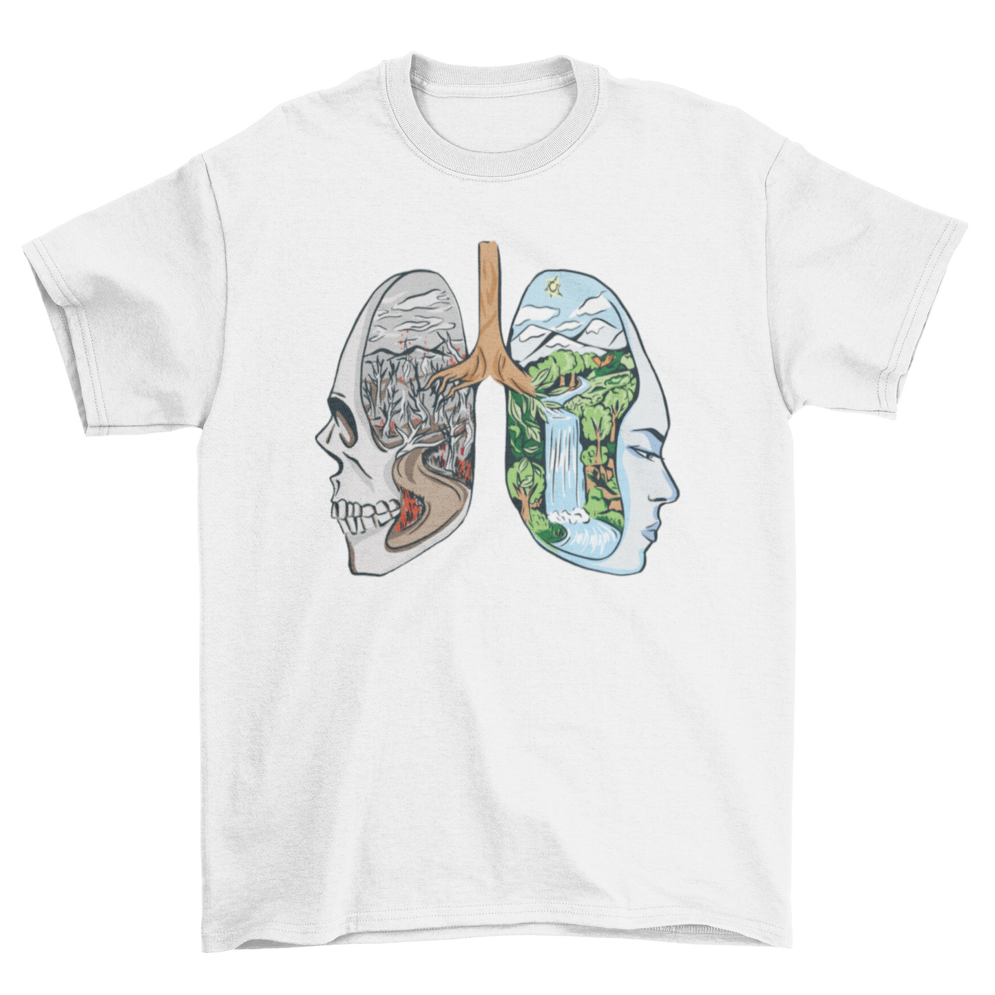 Landscape Lungs Tee