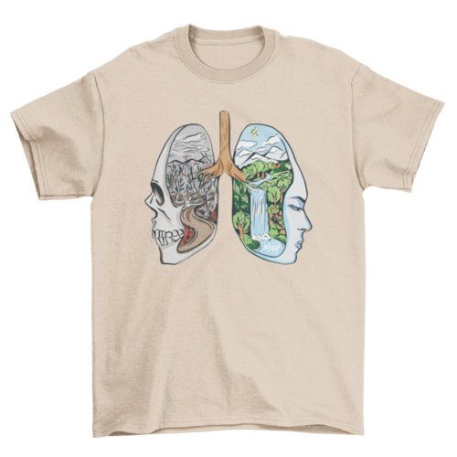 Landscape Lungs Tee