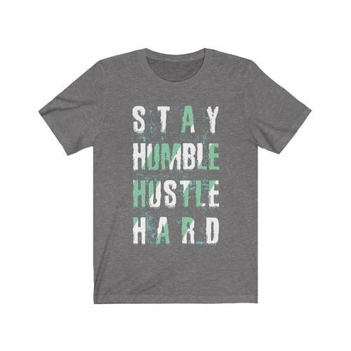 Stay Humble Hustle Hard Lettering Tee