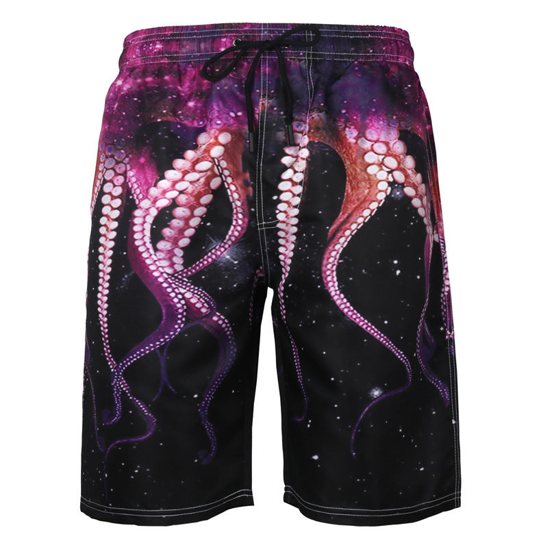 Mens Printed Swimming Trunks