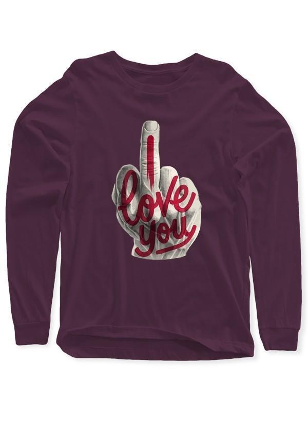 I Love You Full Sleeves Tee