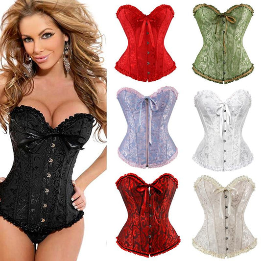 Corsets Lace Up Boned