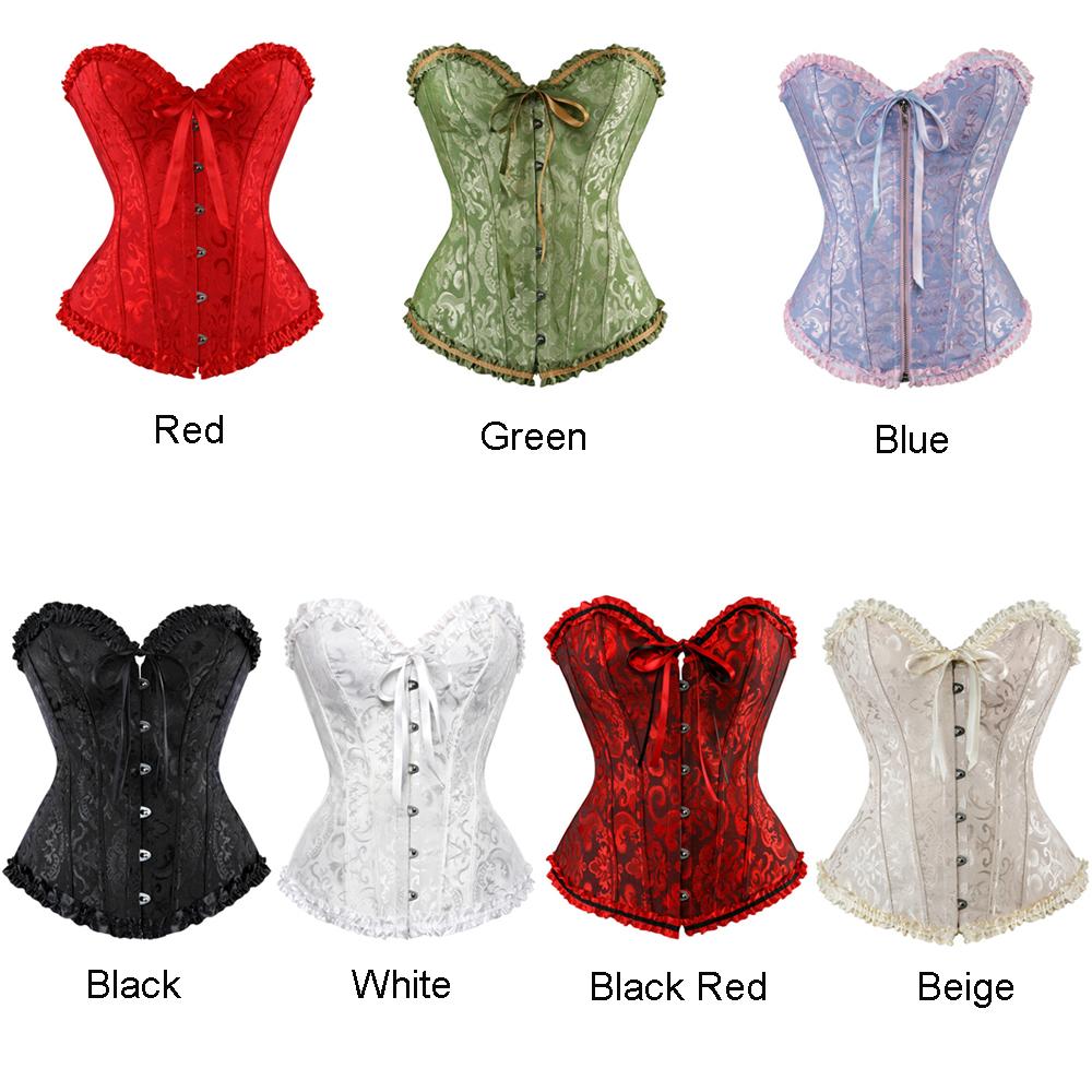 Corsets Lace Up Boned